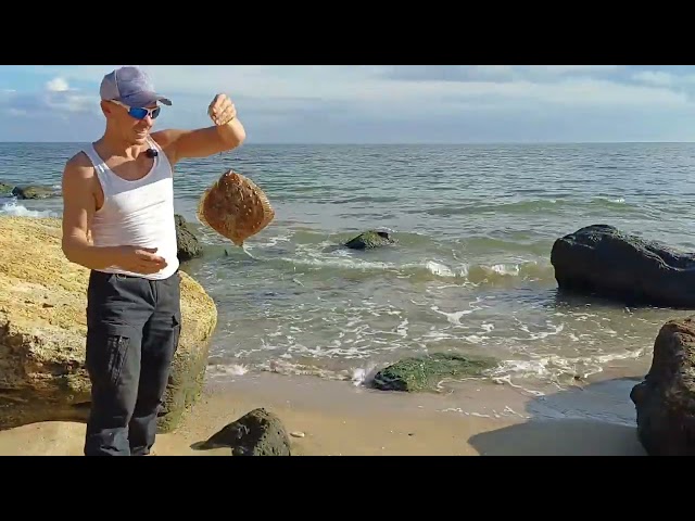 Flounder Fishing in the Black Sea | Odesa