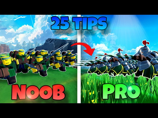 25 TIPS & TRICKS TO GET YOU STARTED IN COMMAND AN ARMY (BEGINNER GUIDE) + CODES