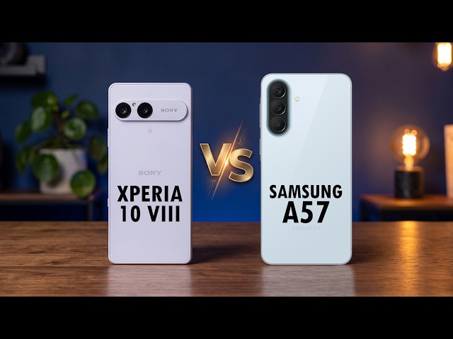 SONY XPERIA 10 VIII VS SAMSUNG GALAXY A57
