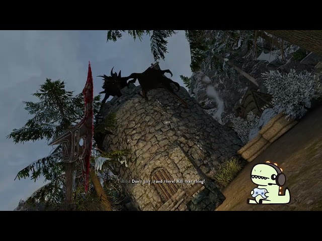 Skyrim Gate to Sovngarde! 🔥 The Dino Dragonborn’s Journey Begins 1