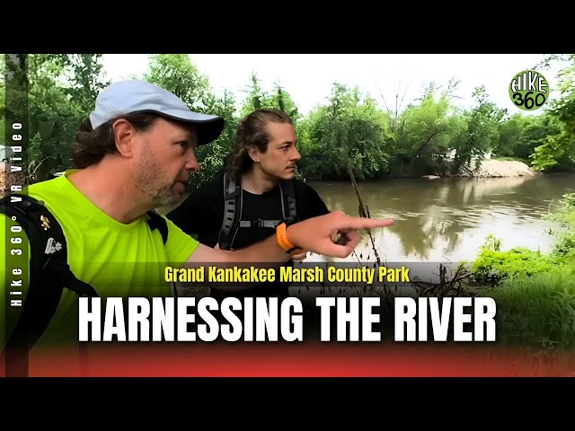 Grand Kankakee Marsh County Park - Harnessing the River (Hike 360° VR Video)