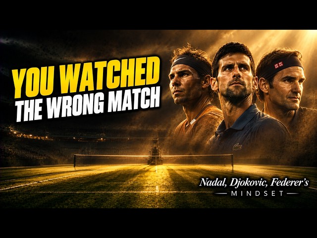 He Won More Points - And Still Lost | Nadal, Djokovic & Federer's Mind War