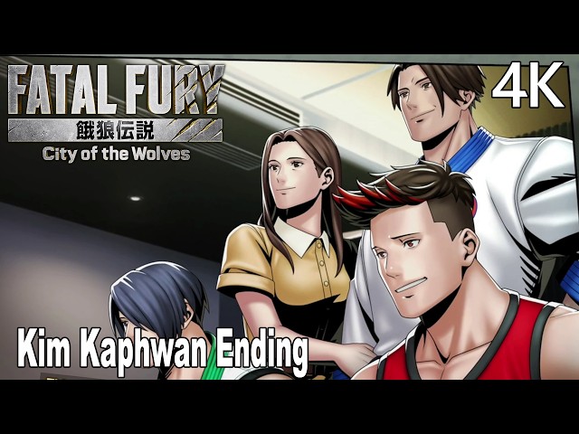 Fatal Fury: City of the Wolves Kim Kaphwan Ending 4K | Full Ending & Final Scene