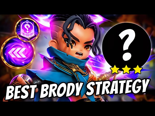 PERFECT SYNERGY FOR BRODY!! TOP GLOBAL STRATEGY!! MAGIC CHESS GO GO 