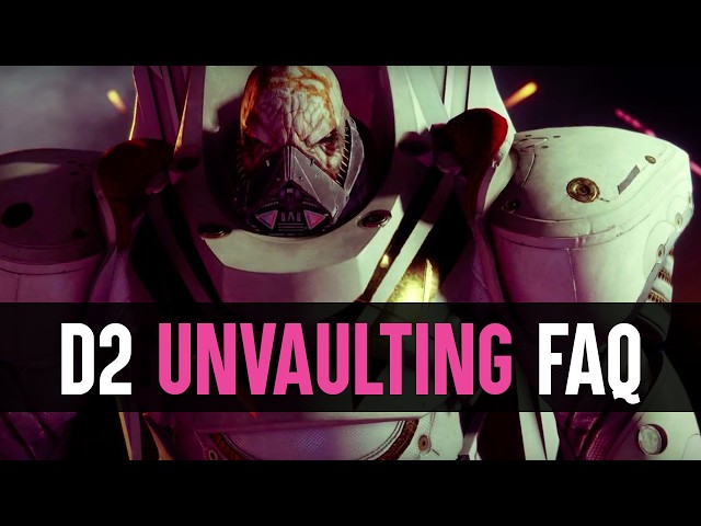 A Destiny 2 Unvaulting FAQ: What I Know And What I Don’t