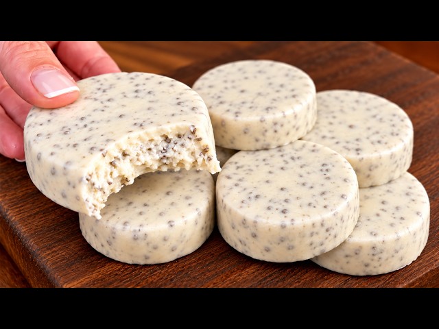 Ready in 3 minutes! A healthy, protein-rich chia dessert. Lactose-free! NO sugar!