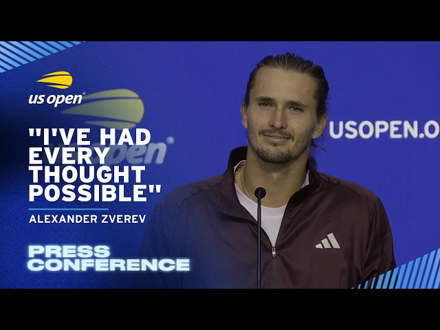 Alexander Zverev Press Conference | 2026 US Open Round Quarterfinal