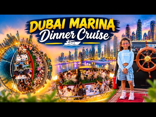 Dubai Marina Dinner Cruise | 360° Video