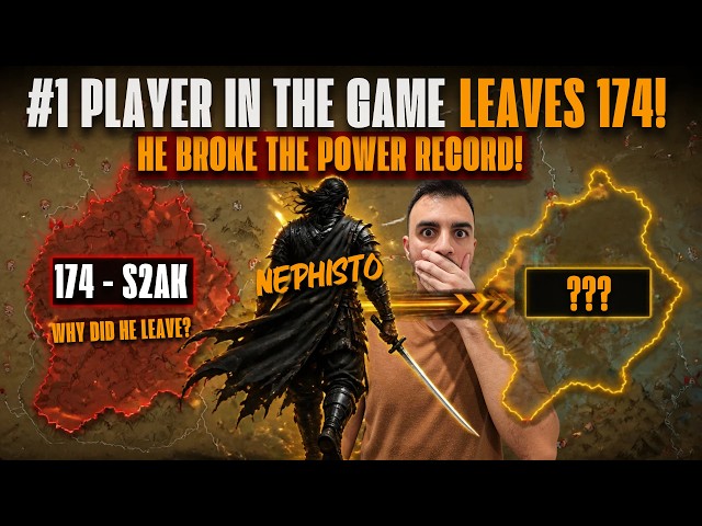 #1 Player Nephisto BREAKS POWER RECORD, LEAVES 174 S2AK (Leaks) & MIGRATES Where?! | Call of Dragons