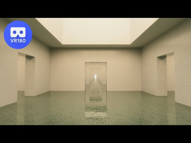 The Poolroom That Never Ends | VR180 Liminal Space Experience [4K]