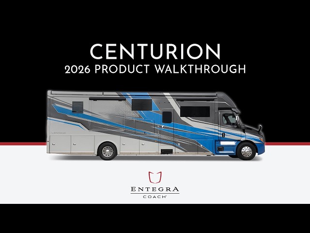 2026 Centurion Diesel Super Class C Full Product Walkthrough - Entegra Coach