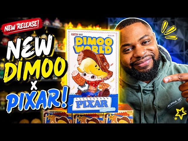 NEW POP MART DIMOO x Pixar Series Unboxing 🎬✨ Did I Pull the SECRET Figure?!