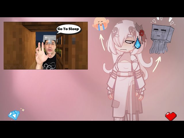 Minecraft mobs + Steve react to memes/shorts || Minecraft reaction video.