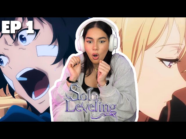 ITS HERE!! 😱😱│Solo Leveling Episode 1 Reaction