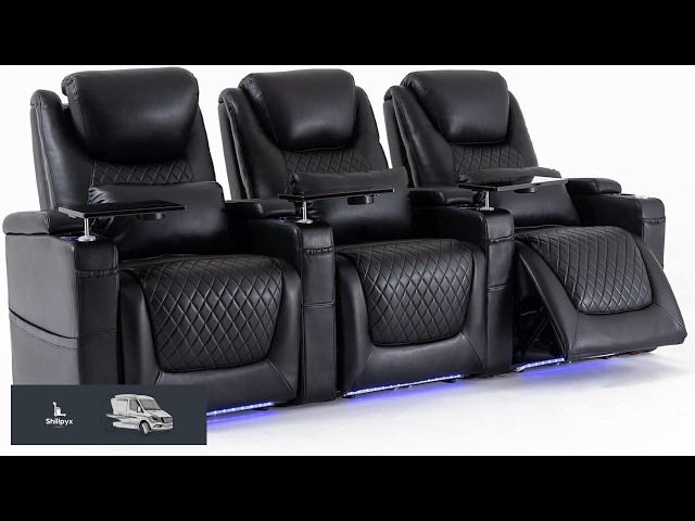 Airadlis Home Theater Seating Seats Theater Recliner Chair Sofa Game Movie Theater