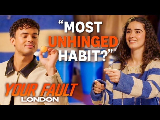 Your Fault: London Cast Play Tense Beer Pong Match | Your Fault: London