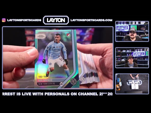 2026 Topps MLS Chrome Soccer Hobby 12 Box Case Break #1