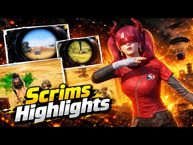 Giving Up is Not in The Blood Sir Not in Blood |  Scrims HIGHLIGHTS #16 | IGL POV | KRYPTO GAMING