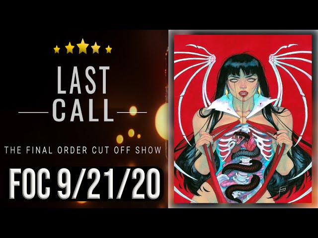 Best Comic Books for Final Order Cut Off 9/21/20