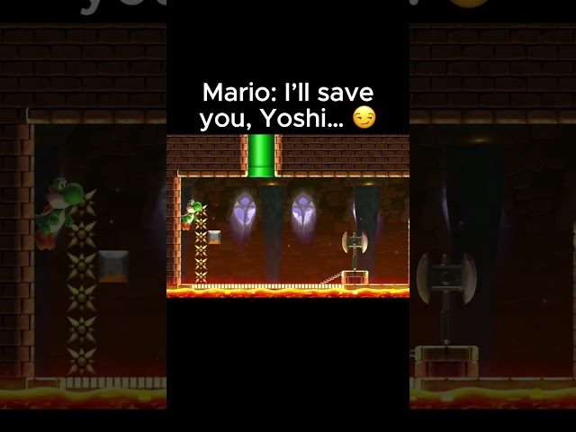 i’ll save you... wait, in Super Mario Maker 2 #mario #nintendoswitch #nintendo