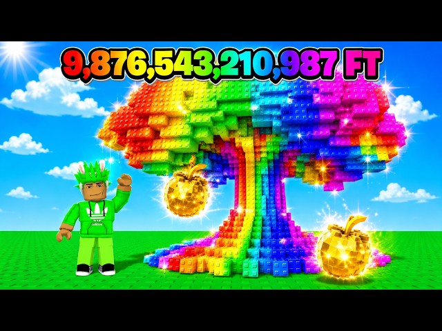 I'm GROWING the TALLEST TREE in Roblox Greedy Growers!