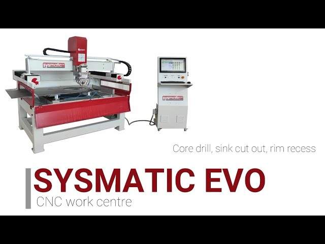 CNC sink cut out machine | SYSMATIC EVO GHINES