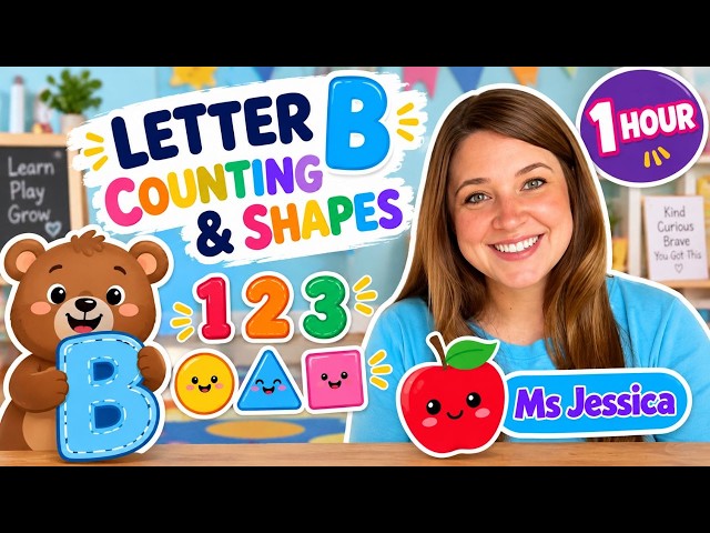 Toddler Learning: Learn ABCs | Counting, Shapes & More! | Fun Educational Learning Video for Kids