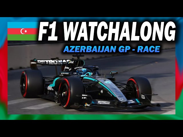 🔴 F1 Watchalong - AZERBAIJAN GP - RACE - with Commentary & Live Timings