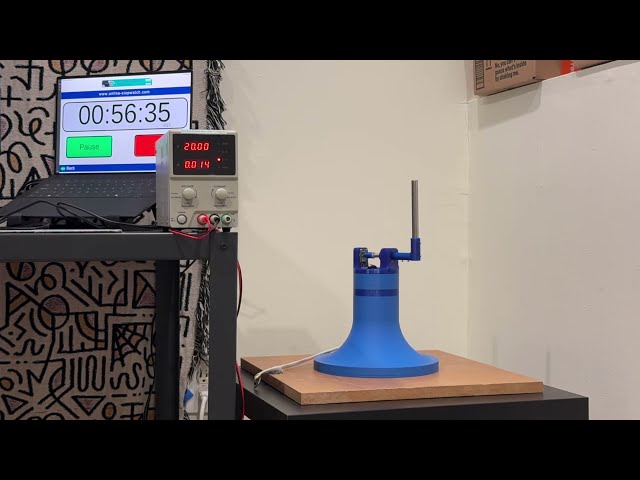 Sim2Real inverted pendulum 1 hour timelapse