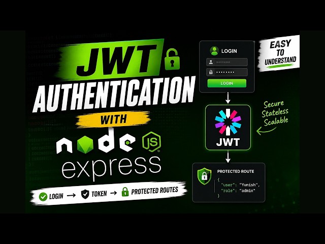 # JWT Authentication with Node.js & Express | Complete Beginner Tutorial