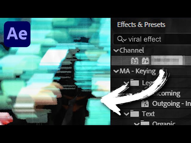 VIRAL SPEED LINES MINIMAX EFFECT - AFTER EFFECTS TUTORIAL