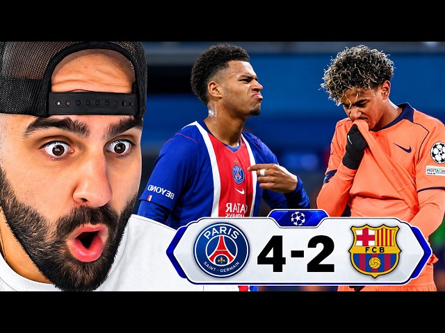 STOP WITH THE BULLSH*T | PSG 4-2 BARCELONA...