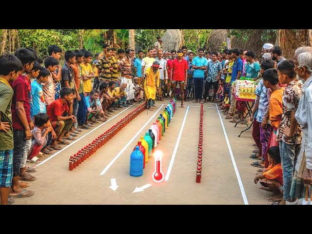 😱 Only 1% Can Finish This Blindfold Bottle Challenge! 🔥