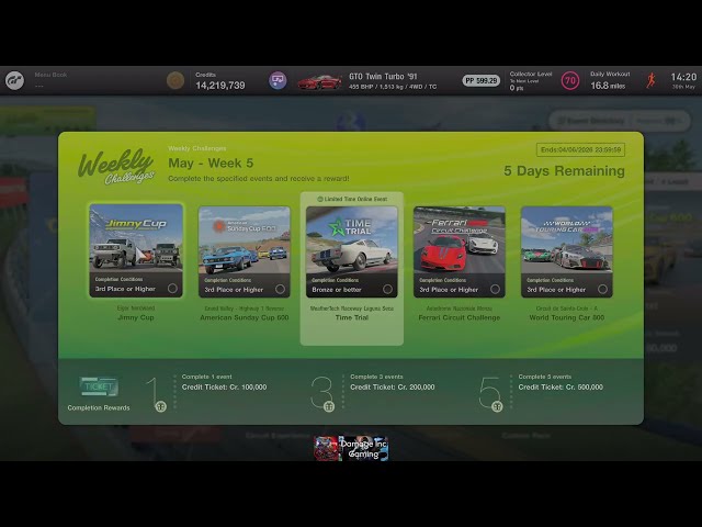 !!"Gran Turismo7"!!"LIVE"!!"PS5Pro"!! The Weekly Challenge Race Stream!! PartVR2!! !!"2k&HDR&VR2"!!