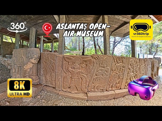 Aslantaş Open Air Museum, Osmaniye - 8K 360 VR Video - Virtual Reality 360 Trip