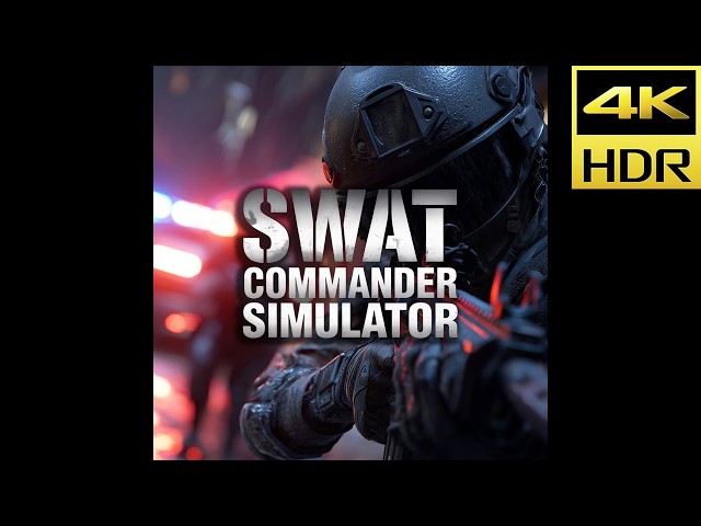 SWAT Commander Simulator - Gameplay Demo (4K HDR 60FPS) | PS5 Pro No Commentary