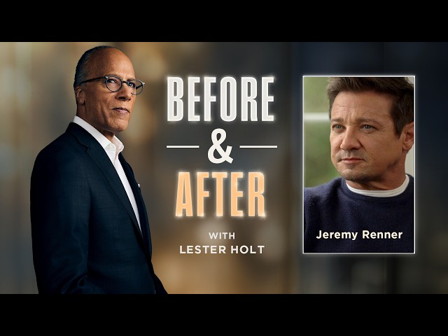 Jeremy Renner on “Before & After with Lester Holt” podcast: “I should be dead”