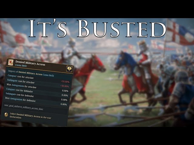 EU5 The HIDDEN Casus Belli You Didn't Know Existed