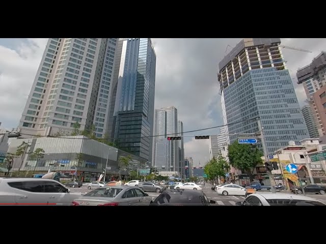 [ VR 360 ] Yongsan to Hyatt Hotel Drive, Seoul, Korea | 南山ソウルタワー | 용산에서 남산 하이야트 호텔까지 드라이브