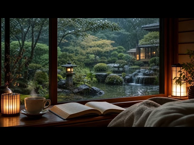 432 Hz | Rainy & Purification Garden | 3 Hours Instant Mental Focus | Inner Peace & Healing