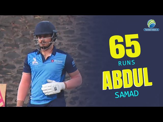 Abdul Samad || 65 Runs in 34 Balls || Dy Patil Trophy