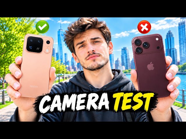 Oppo Find X10 Pro Max Vs iPhone 18 Pro Max | Full Camera Comparison!