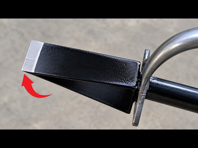 No Axe Needed! This Genius Sliding-Hammer Log Splitter Works!