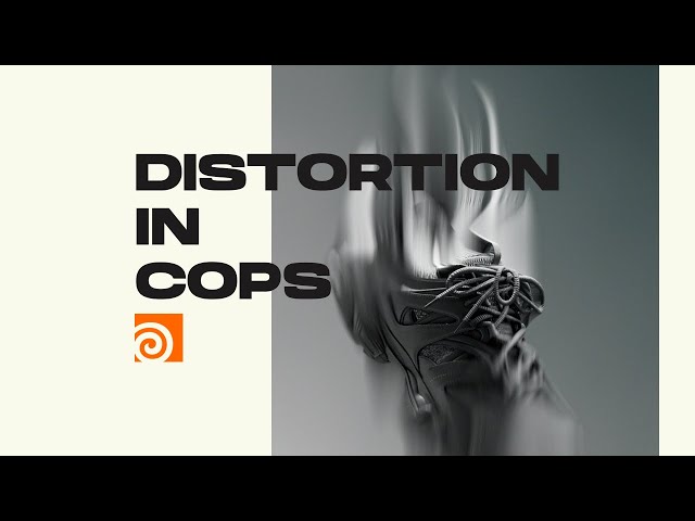 Houdini COPS Distortion | breakdown & project file