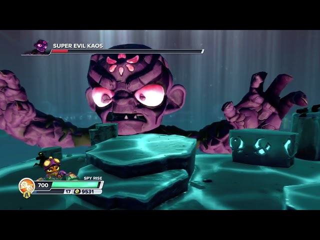 Skylanders SWAP Force Chapter 17 Super Evil Kaos boss fight