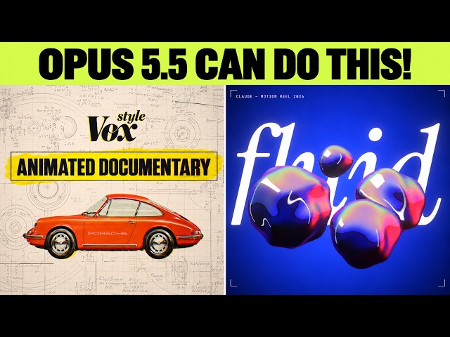 Claude Opus 5.5 Is INSANE at Motion Graphics