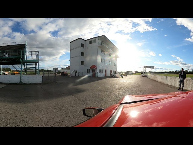 Red GT86 with white wheels - 2021.10.17 Touge.ca Shannonville Full Track event - 360 - GS030101