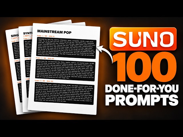 (FREE) 100 Suno Ai Prompts for Beginners