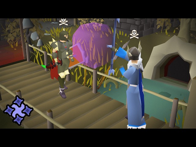 Pretending to be a Noob in the Wilderness (they attack = they get pked) #5