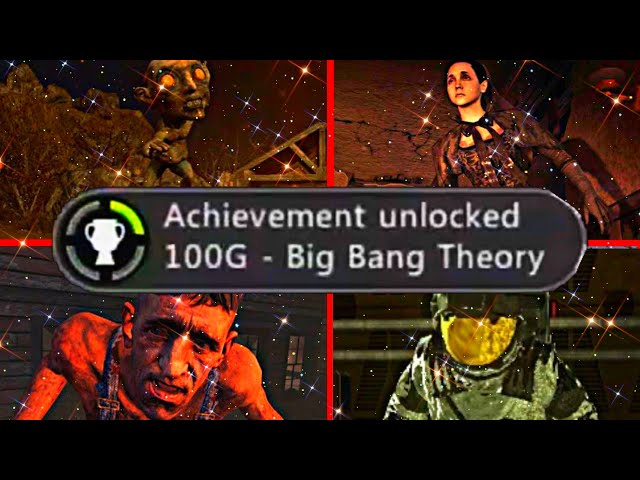 Unlocking EVERY Achievement in Classic CoD Zombies.. (WAW-BO3)